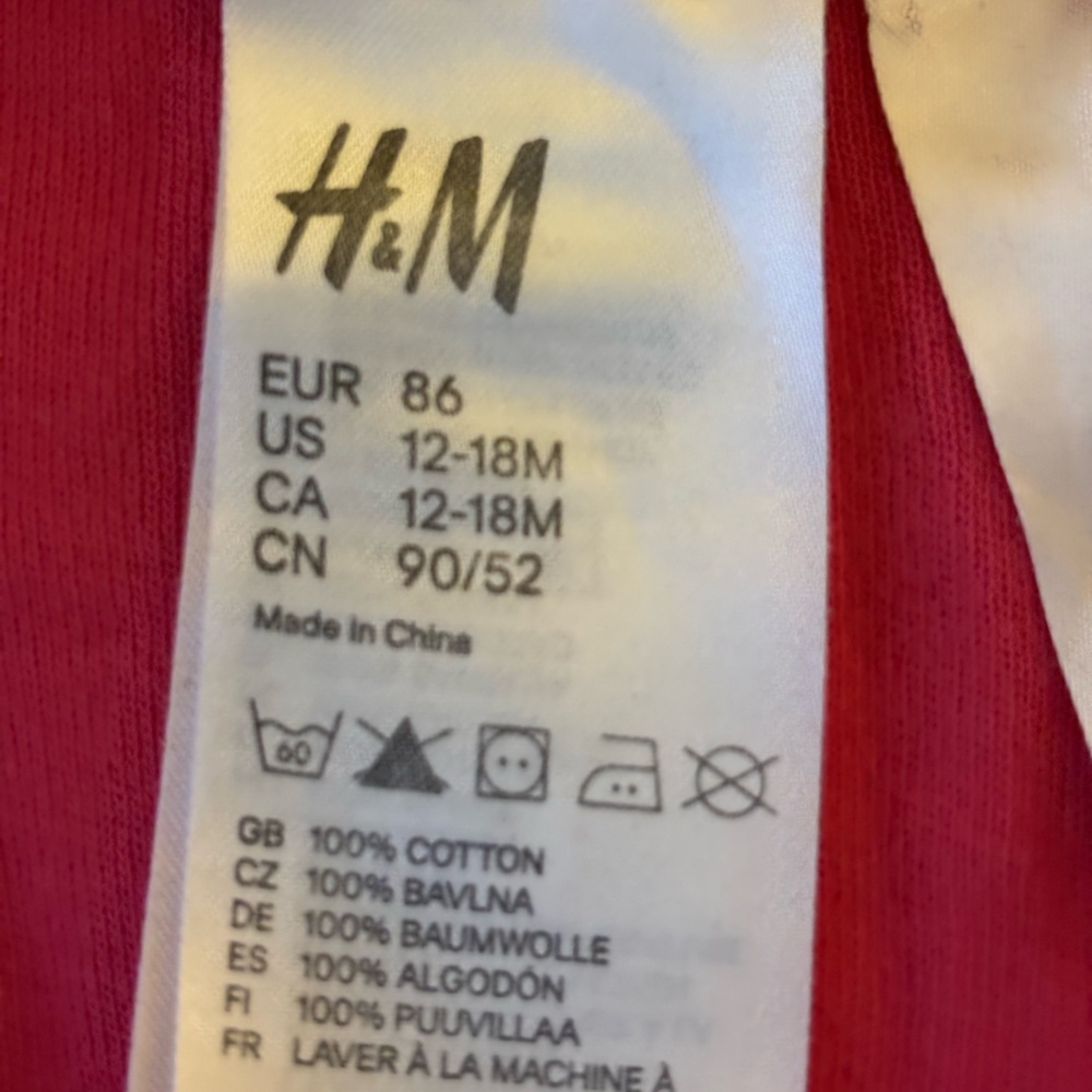 H&M Kids Pajamas - Pink and Yellow Floral - Picture 8 of 12